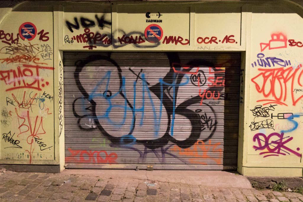 Graffitis Rouen Thomas Hammoudi