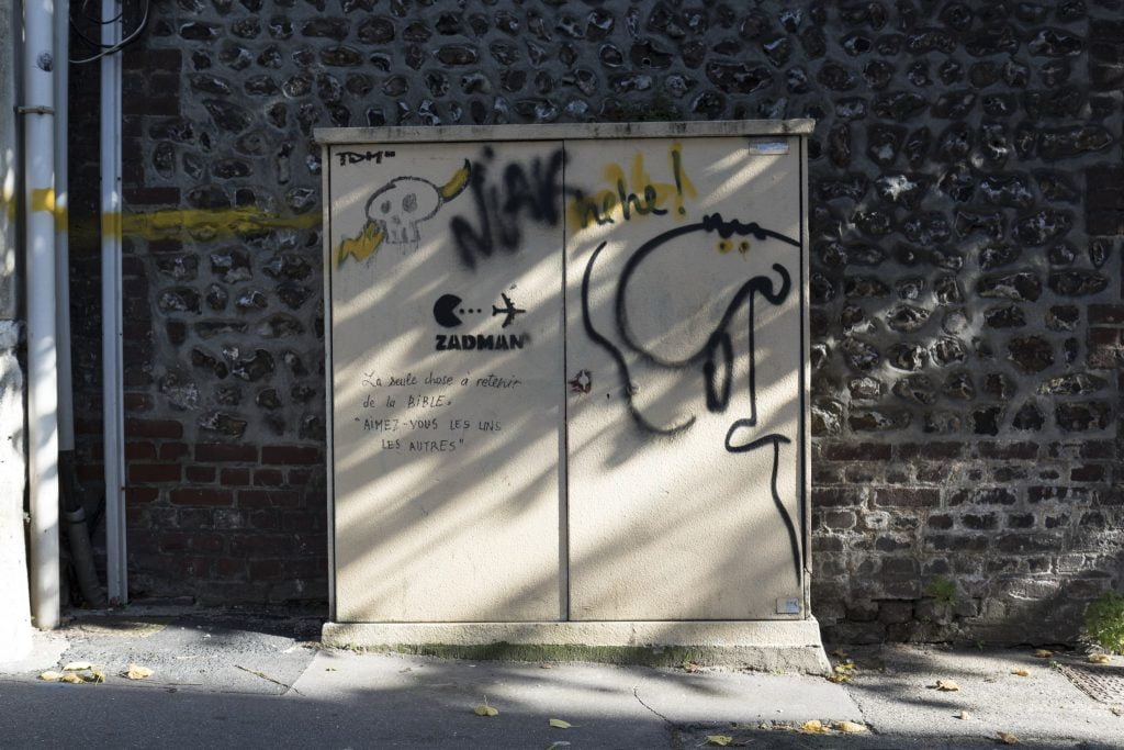 Graffitis Rouen Thomas Hammoudi