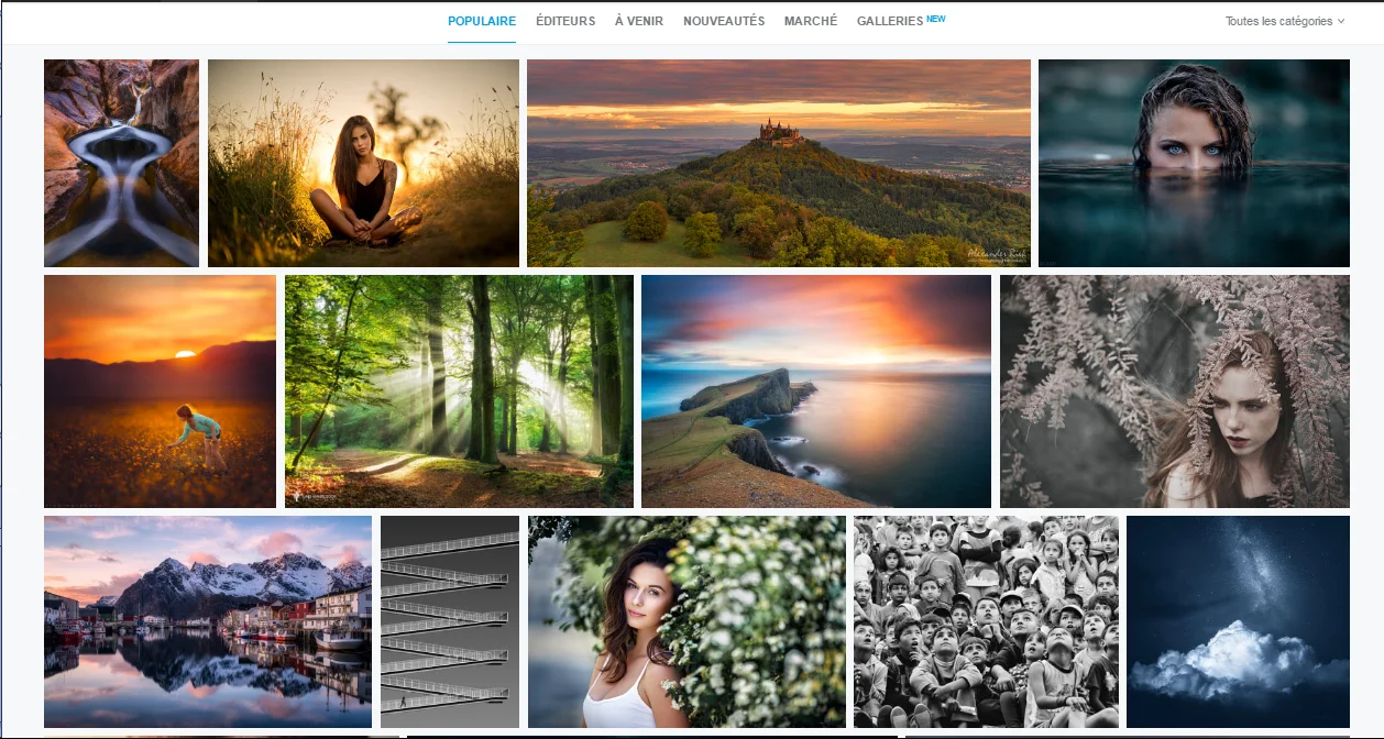 La fameuse une de 500 px