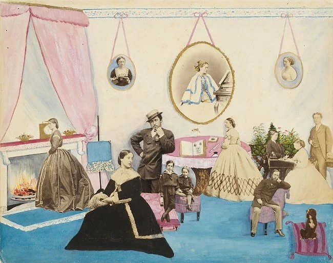 Mary georgiana caroline lady filmer untitled loose page from the filmer album mid 1860s - Qui a peur des femmes photographes ? - Thomas Hammoudi - Féminisme