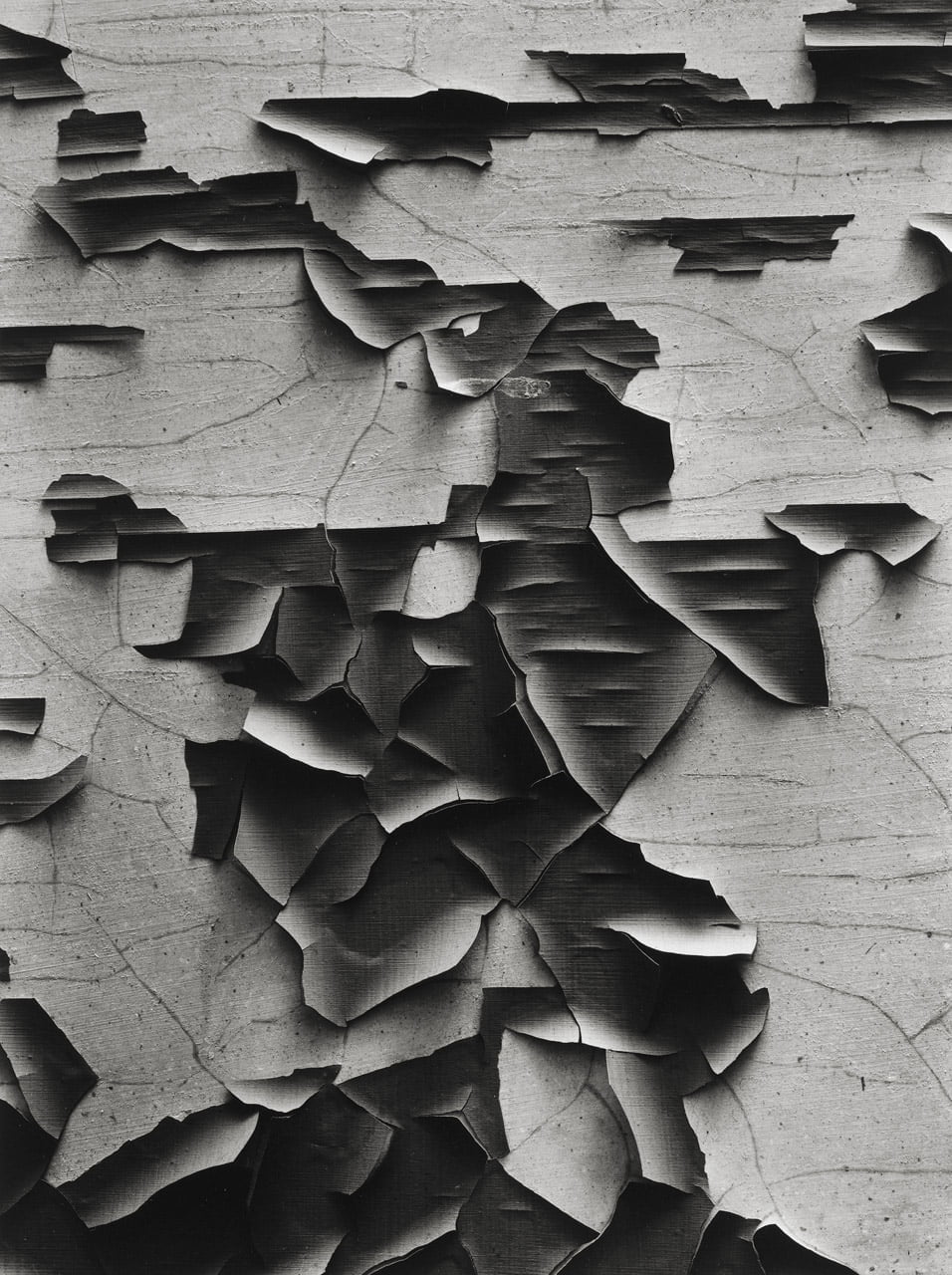 Mur écaillé photographié par Aaron Siskind, Jerome, Arizona, 1949