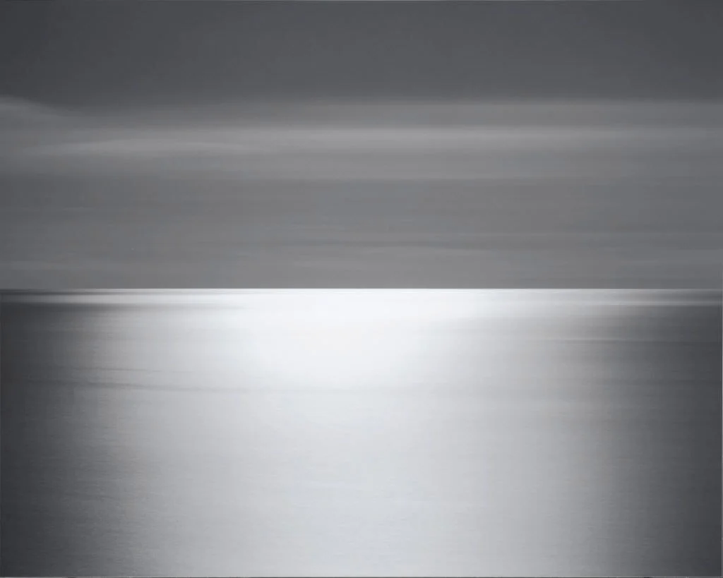 Sugimoto seascape north atlantic cape breton 1996 - L'art de voir - Thomas Hammoudi - Réflexion