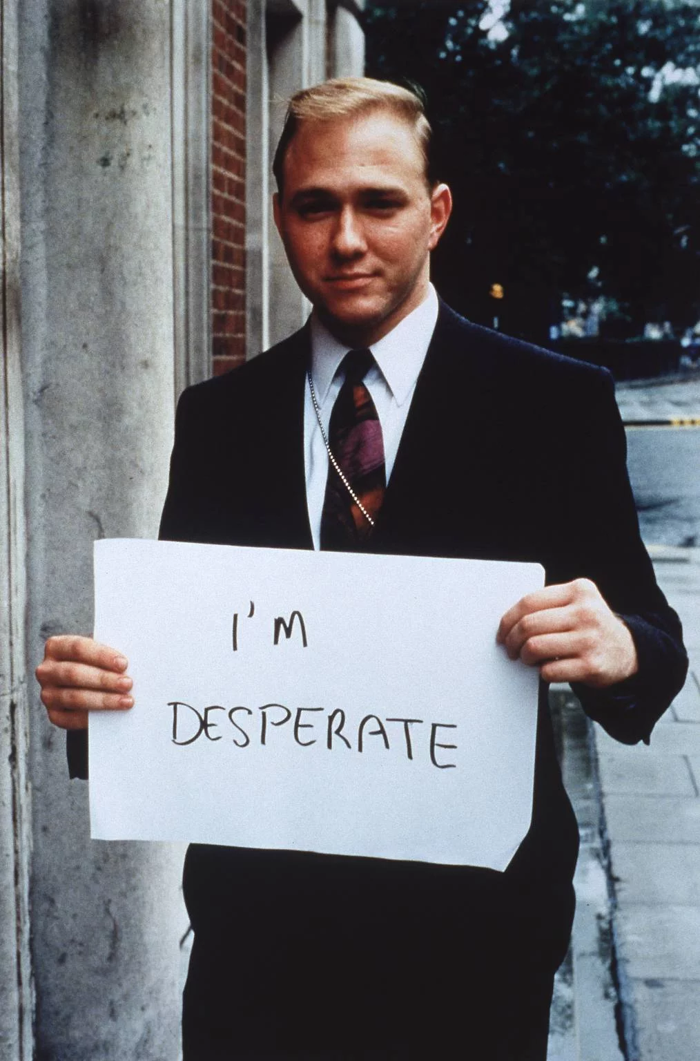 ‘I’m desperate’ 1992-3 by Gillian Wearing OBE born 1963