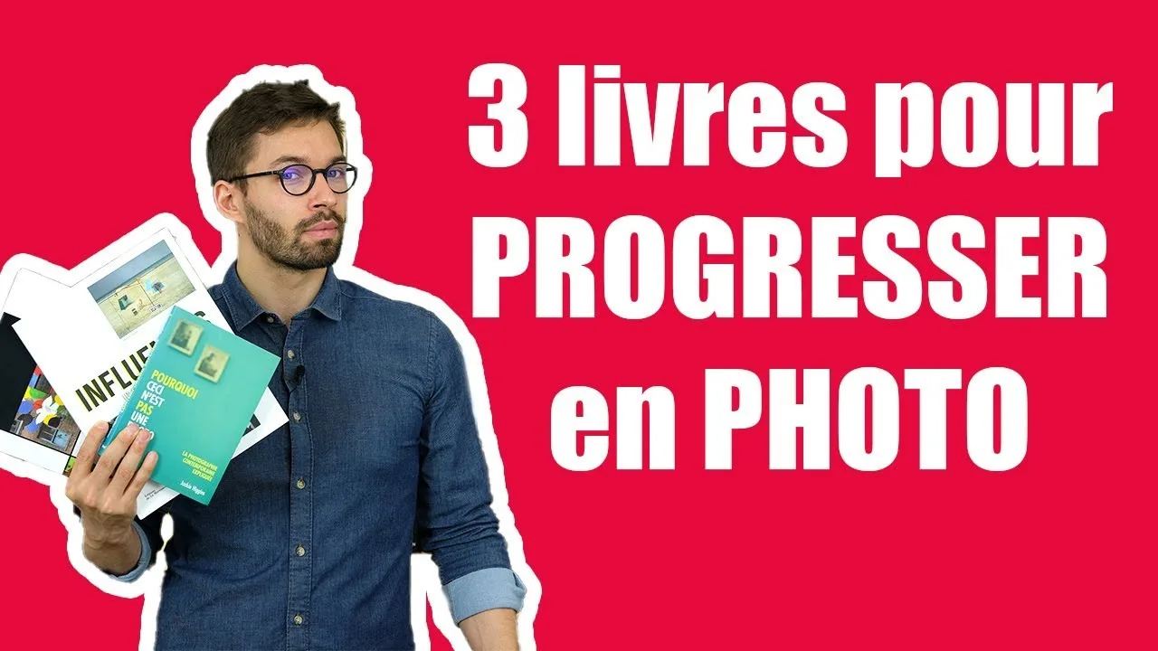 3 livres pour PROGRESSER en PHOTO