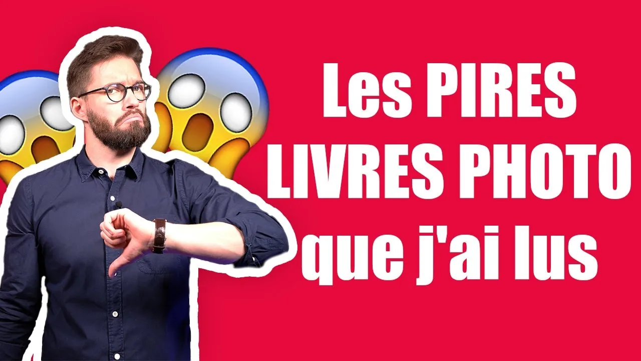 Les PIRES livres de photo que j'ai lus