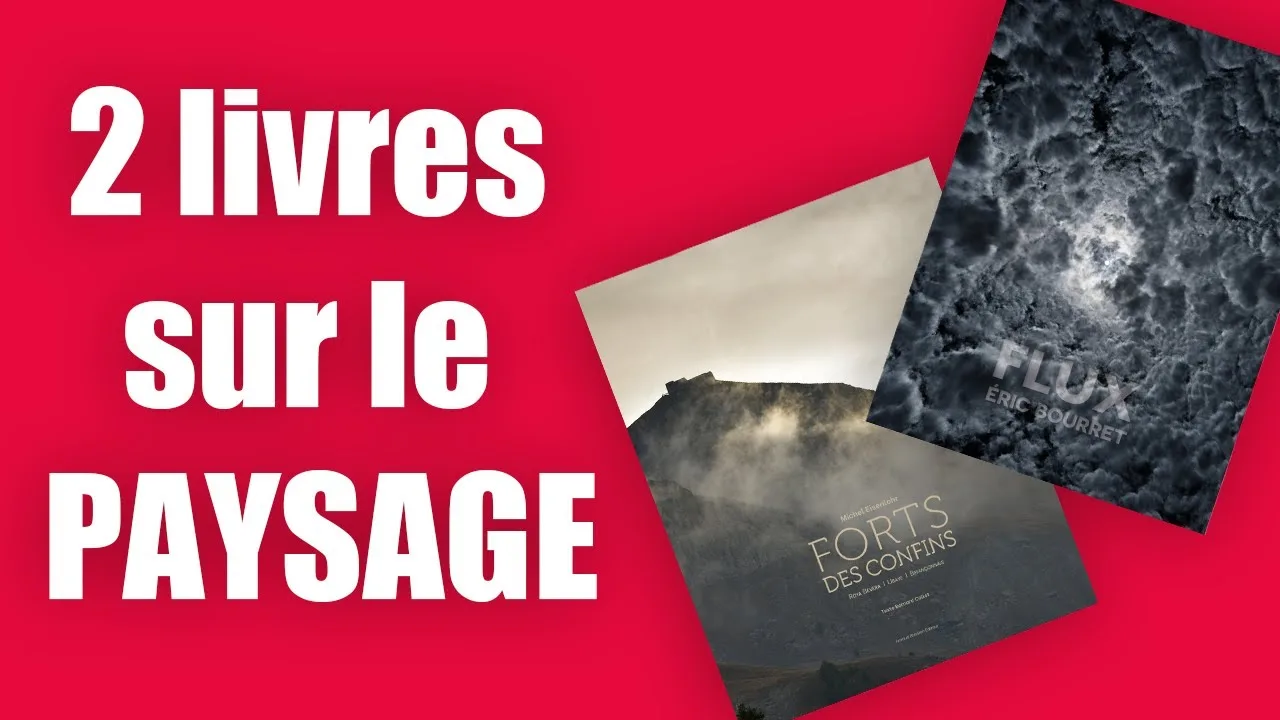 2 livres sur le PAYSAGE chez Arnaud Bizalion