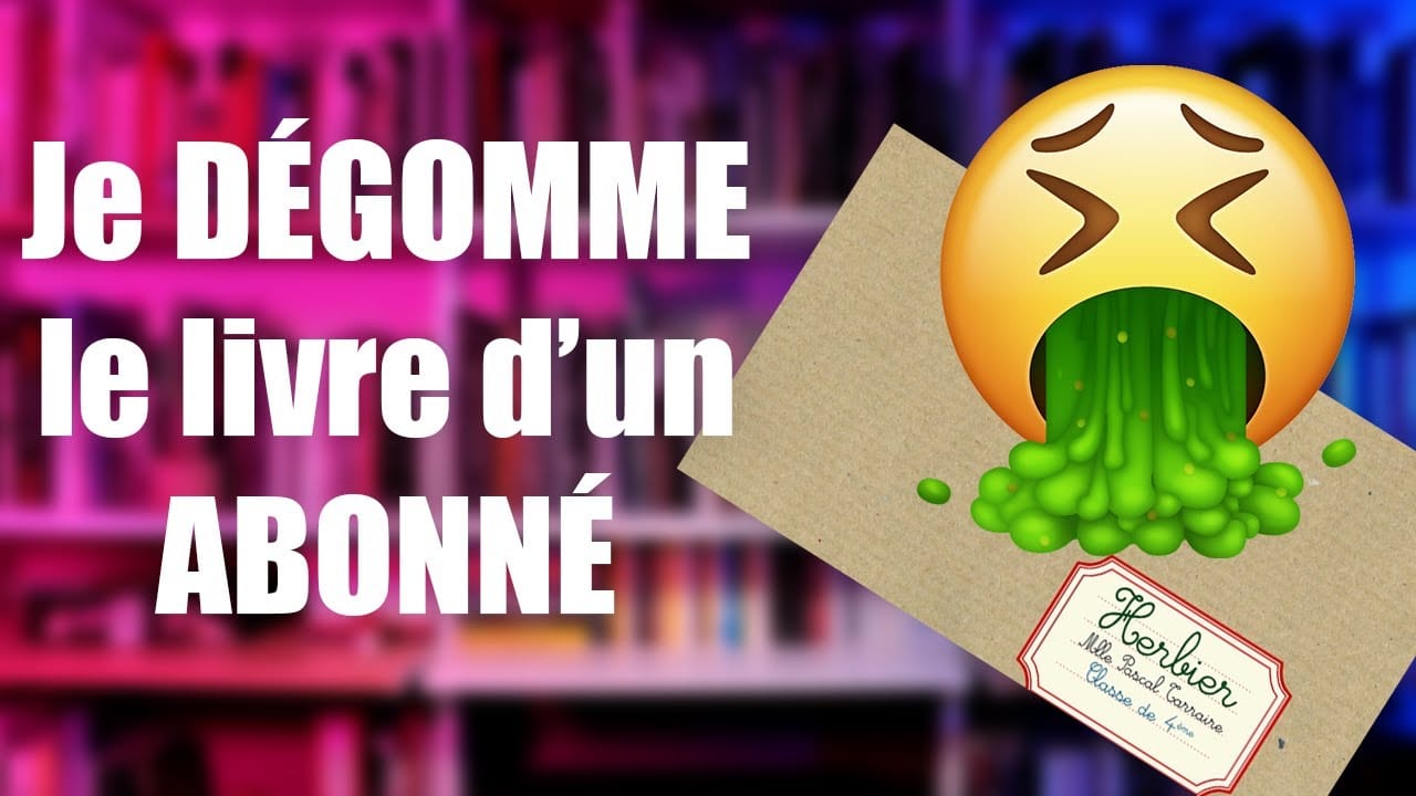 Un abonné m’offre son livre c’est catastrophique