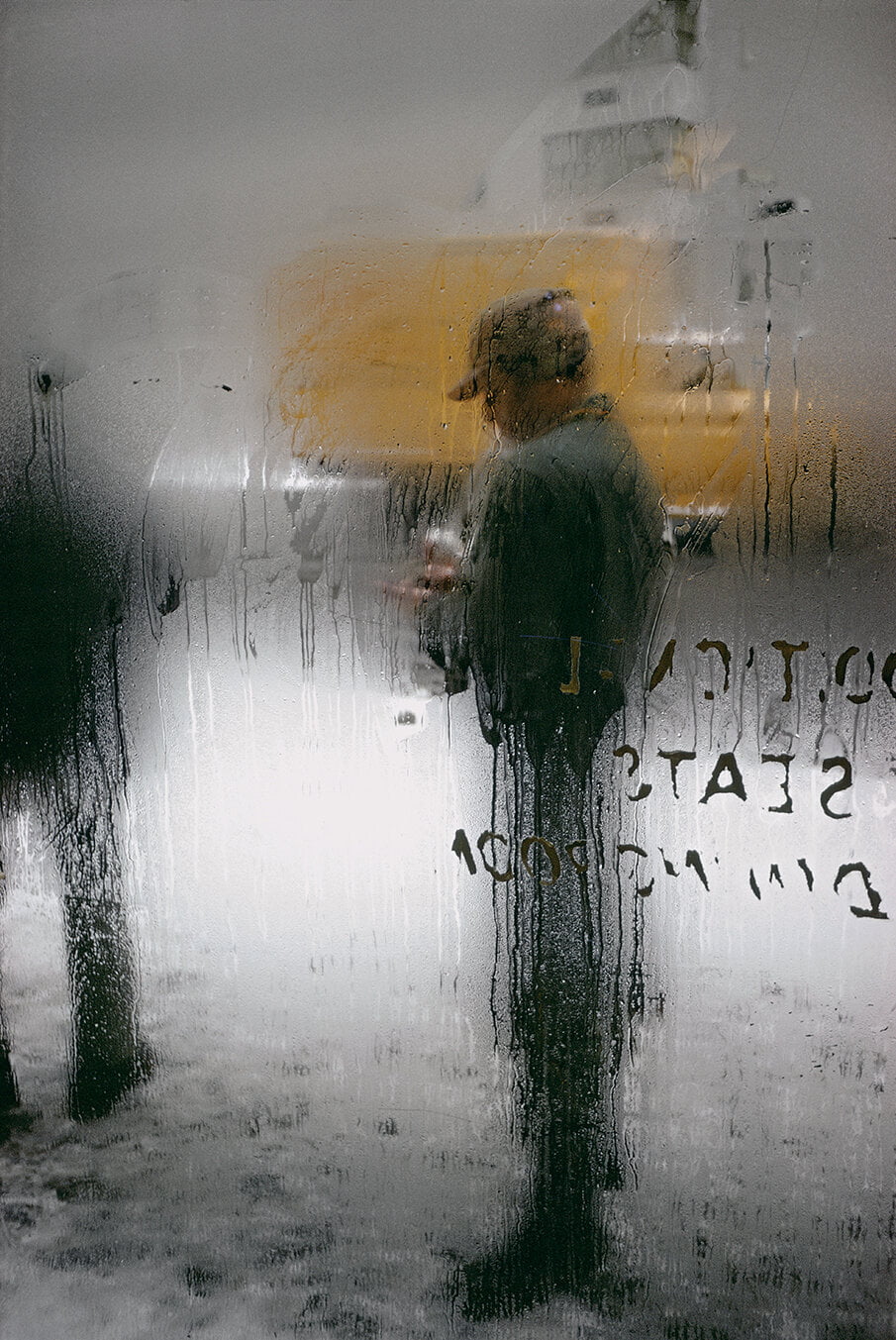 Saul Leiter Color Snow 1970
