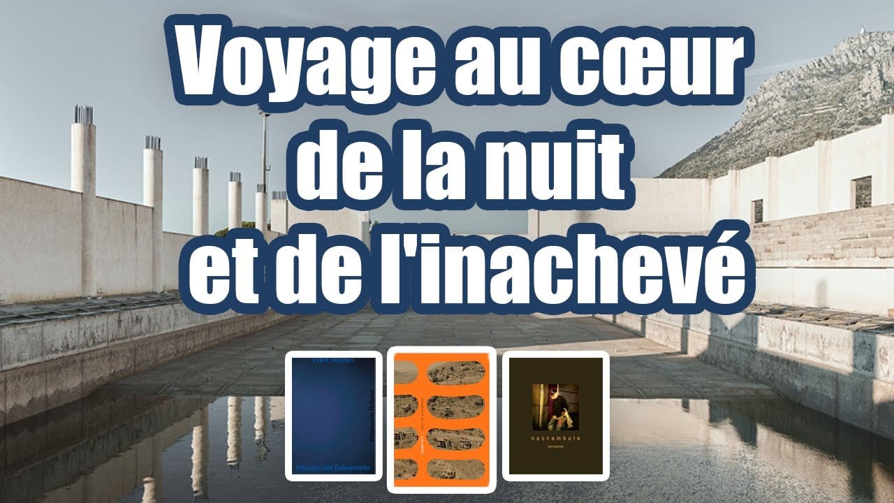 Voyage au cœur de la nuit et de l'inachevé : découvrez Noctambule, Incompiuto & Event Horizon