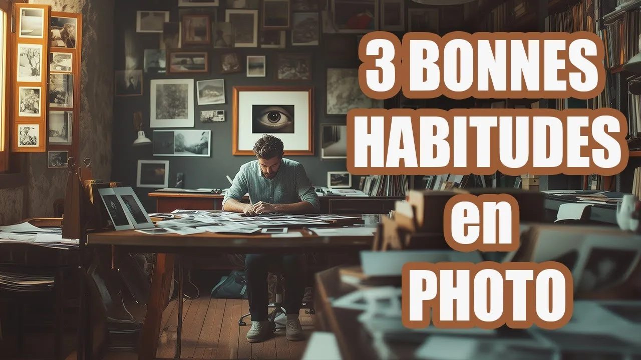 3 BONNES HABITUDES à avoir en PHOTO