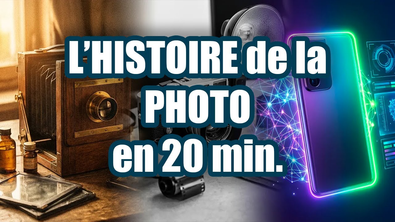 200 ans de photo en 20 minutes : de Niépce au smartphone… et jusqu’à l’IA