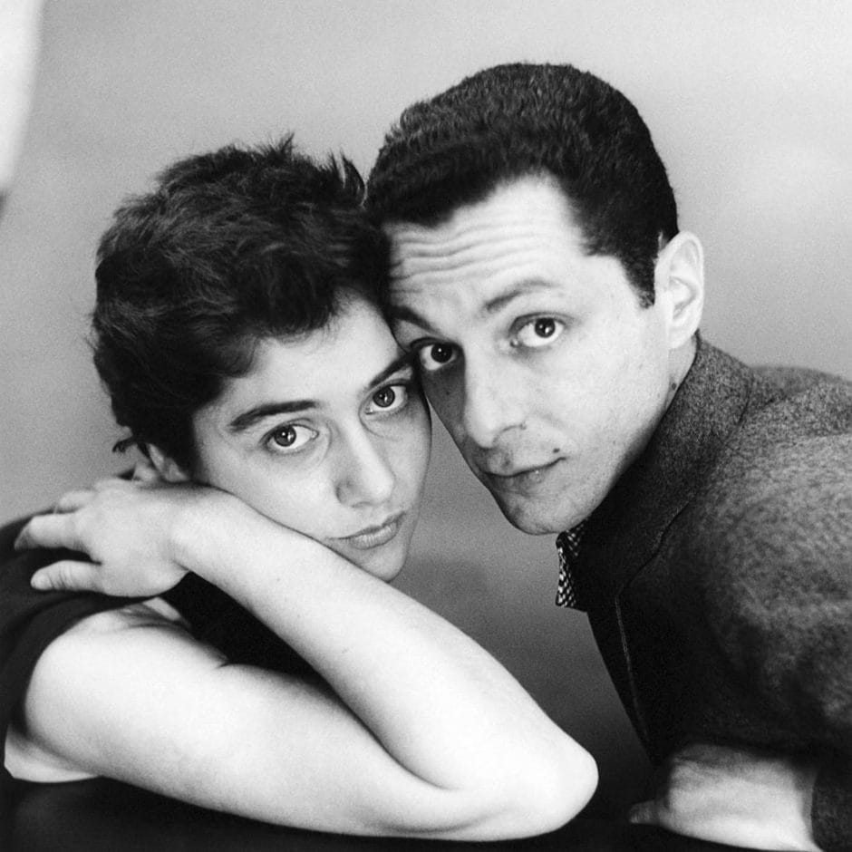 Diane et Allan Arbus à l'époque du studio de mode