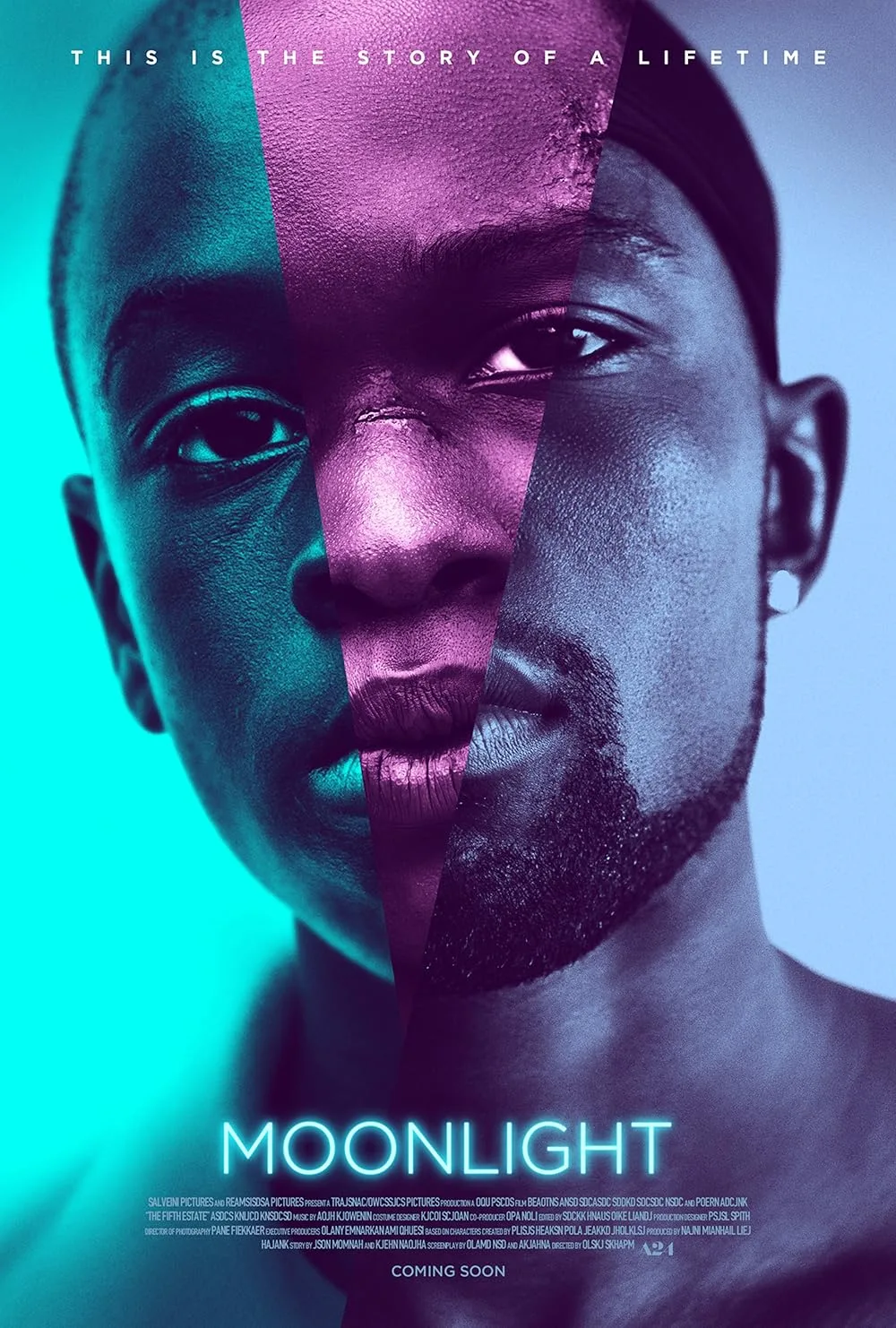 Affiche du film Moonlight (2016) de Barry Jenkins