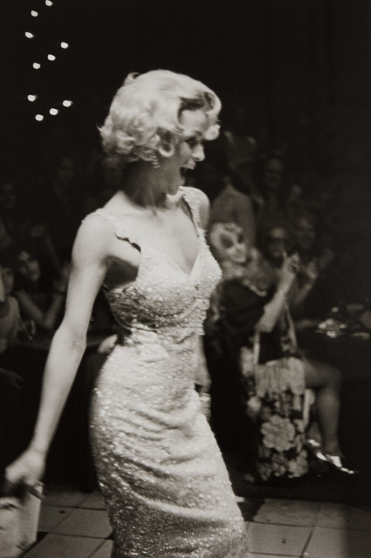 Nan Goldin, Lola modeling at the Other Side, Boston, 1972