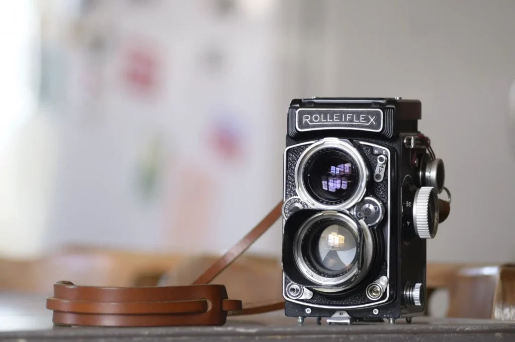 Rolleiflex 2.8D, appareil reflex bi-objectif moyen format