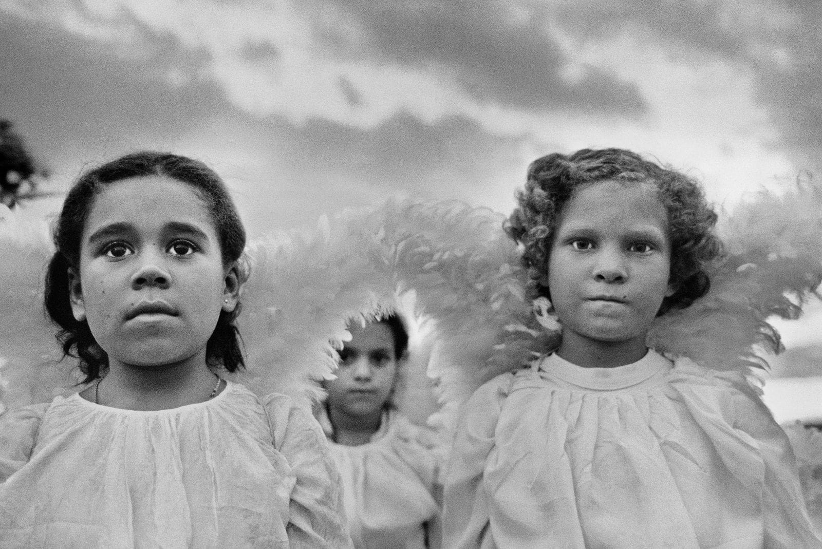Sebastião Salgado, Brésil, 1981 - Communion Girls