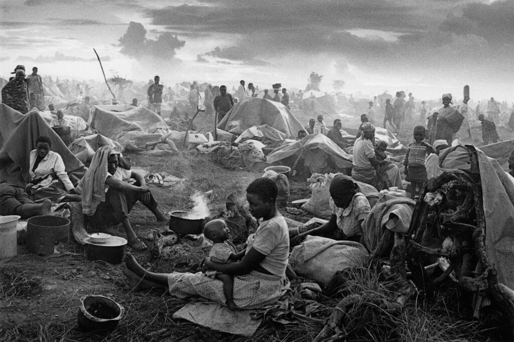Sebastião Salgado, réfugiés rwandais, 1994