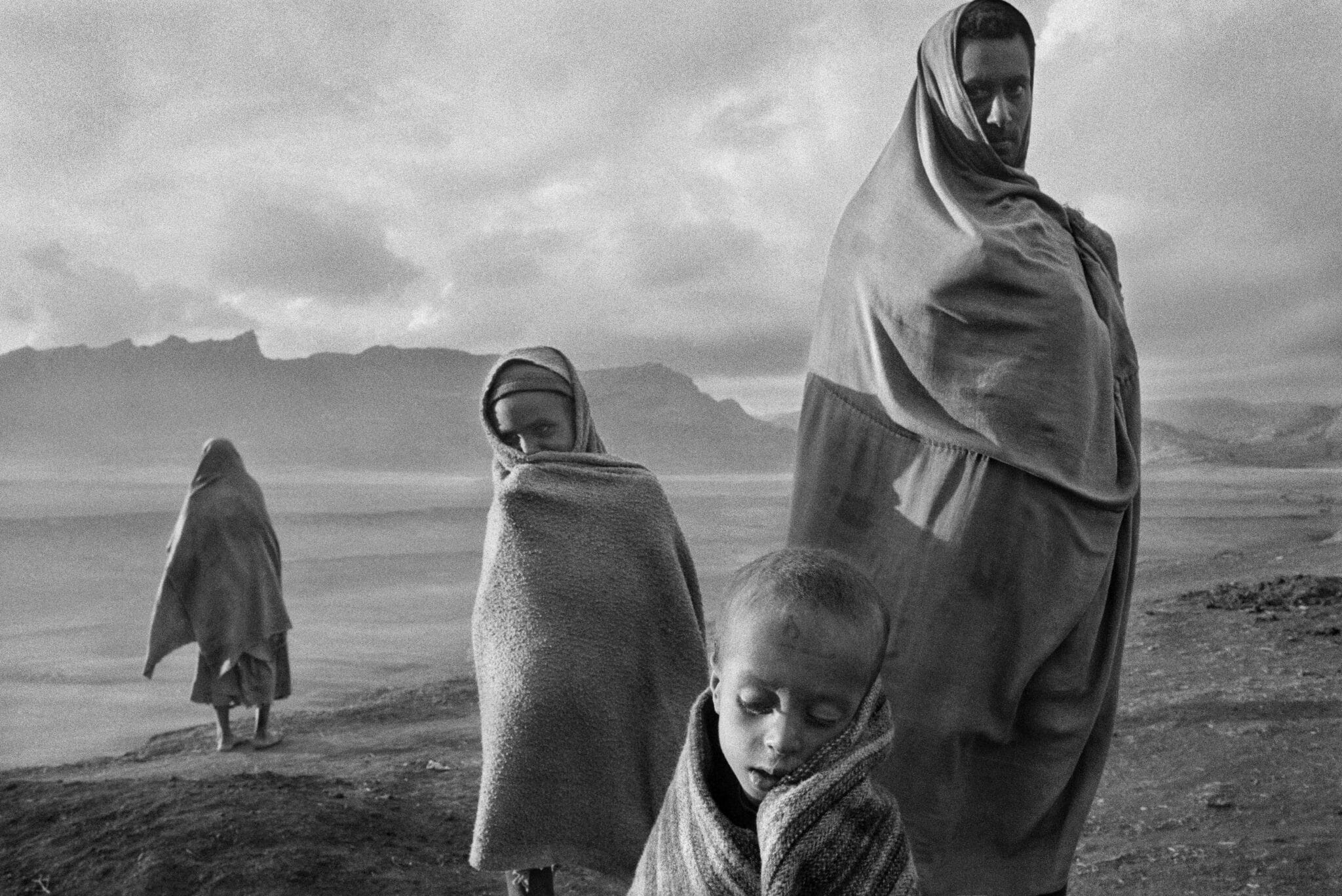 Sebastião Salgado Korem camp Ethiopia 1984