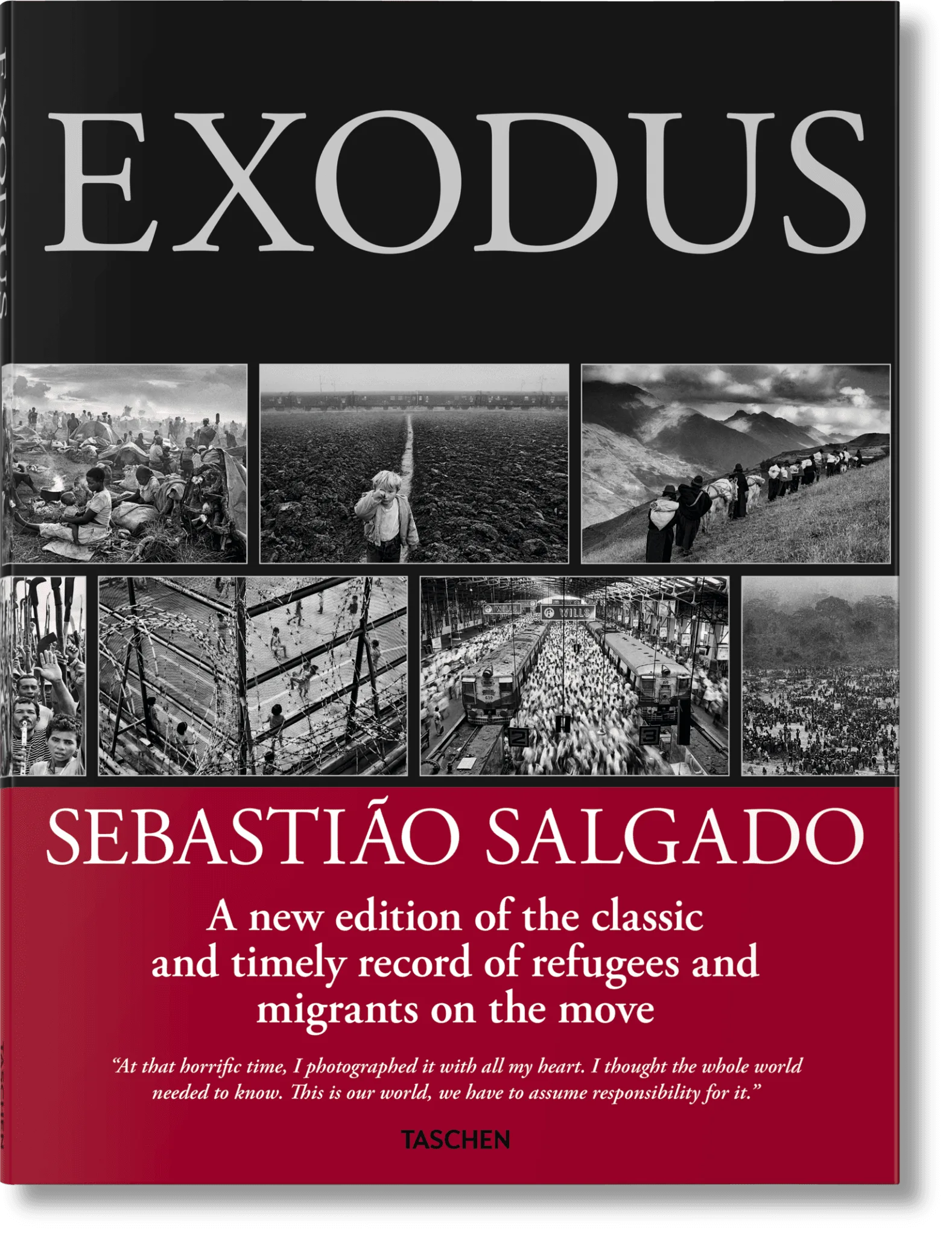 Couverture du livre Exodes / Exodus de Sebastião Salgado