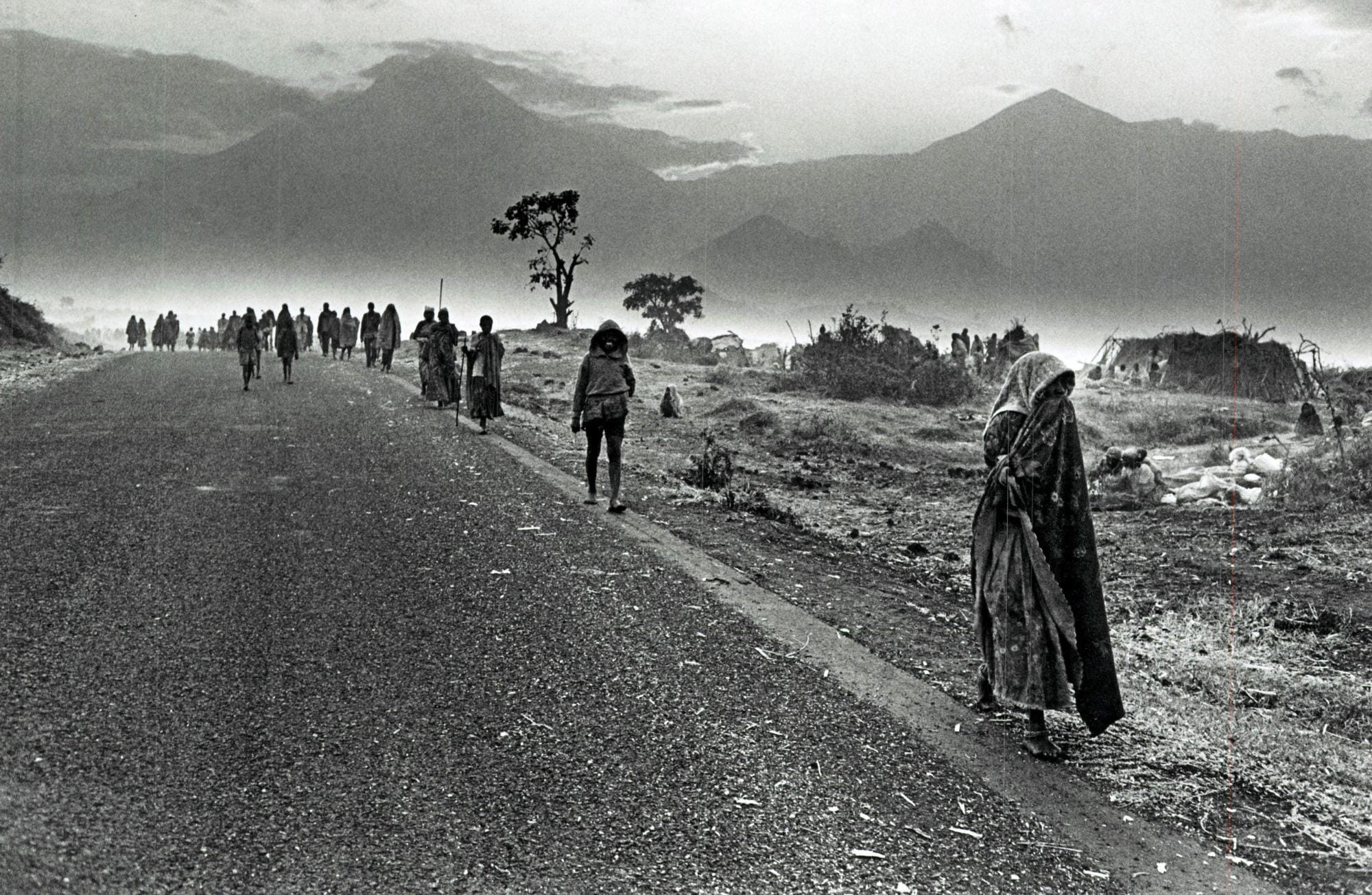 Sebastião Salgado, exode rwandais vers le Zaïre, 1994