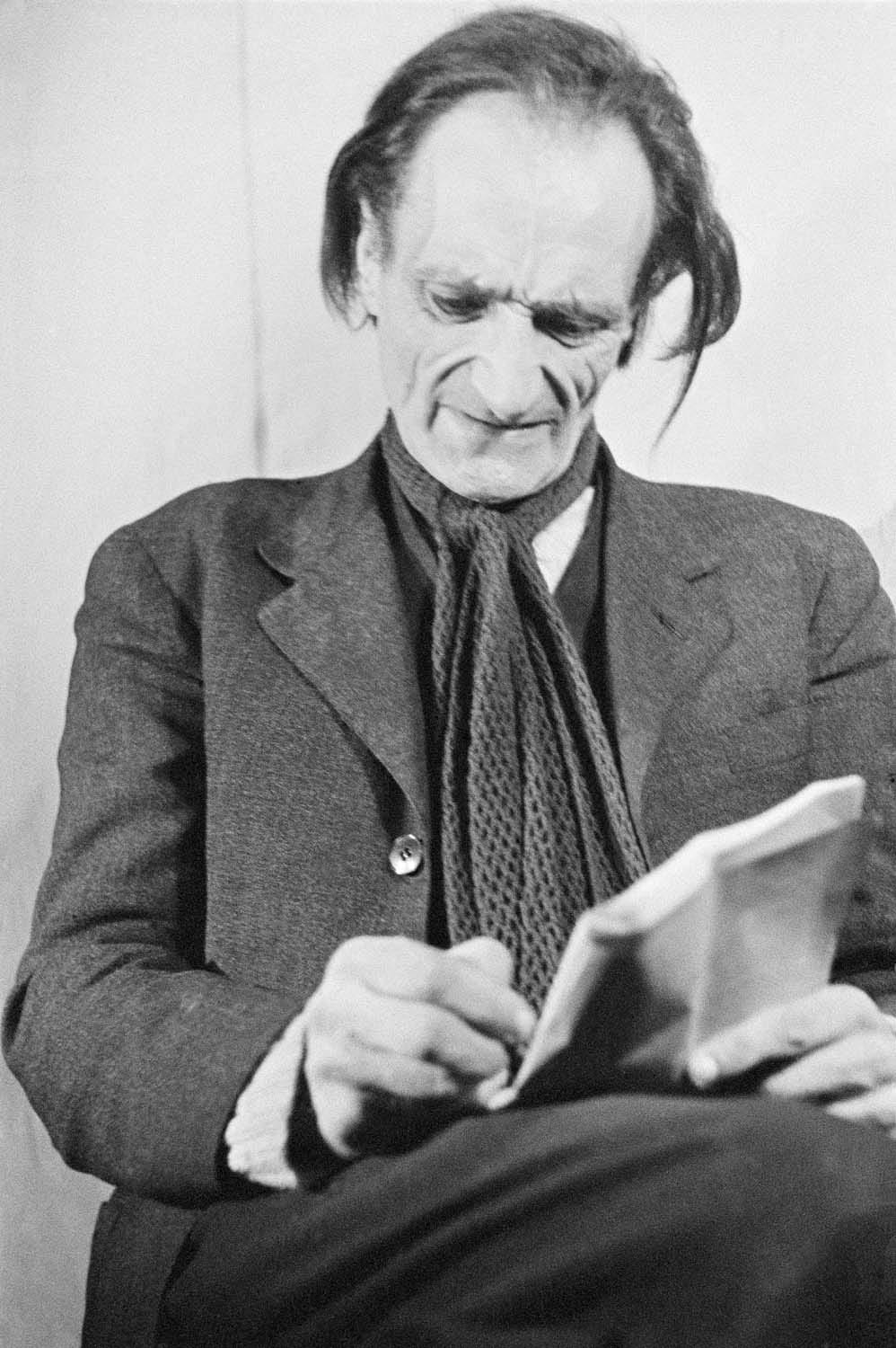 Antonin Artaud, les mains, par Denise Colomb, 1947