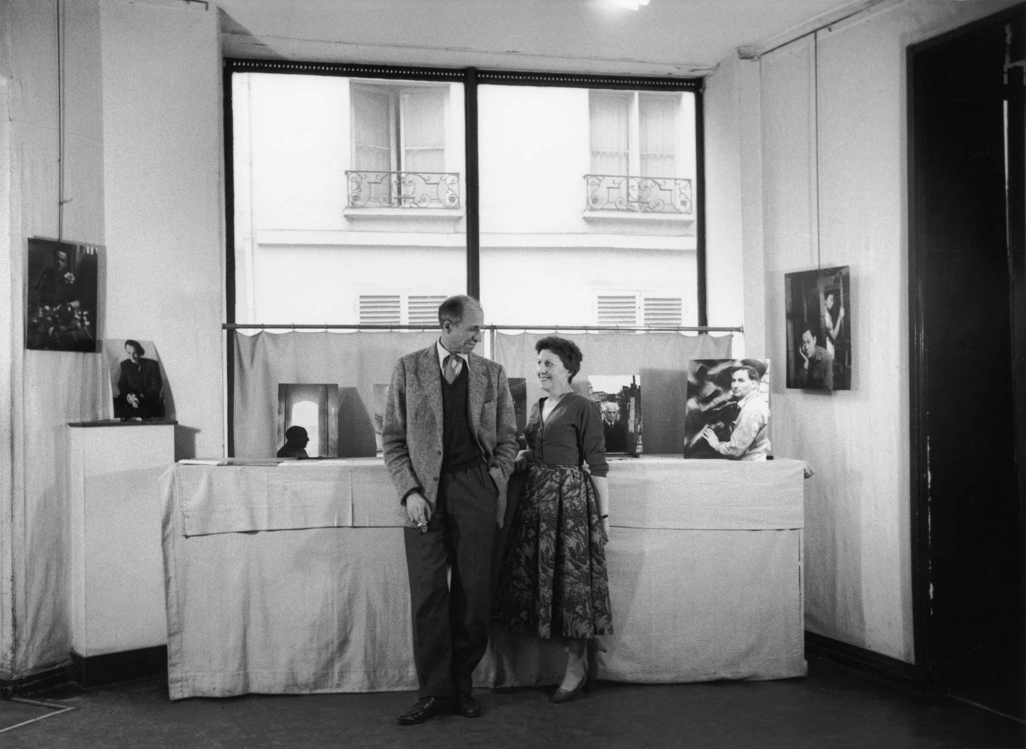 Intérieur de la Galerie Pierre, rue des Beaux-Arts, par Denise Colomb