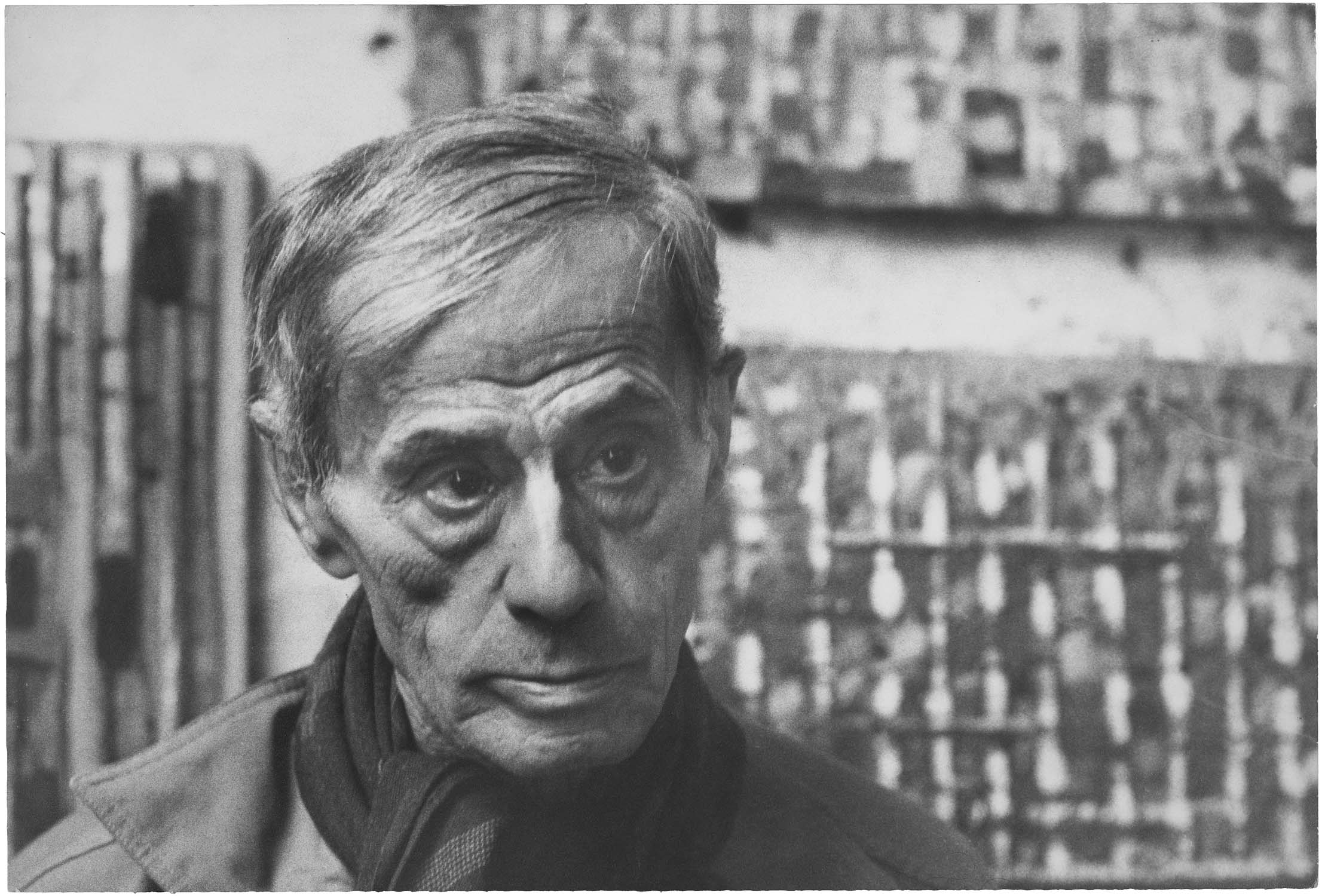 Roger Bissière, portrait par Denise Colomb