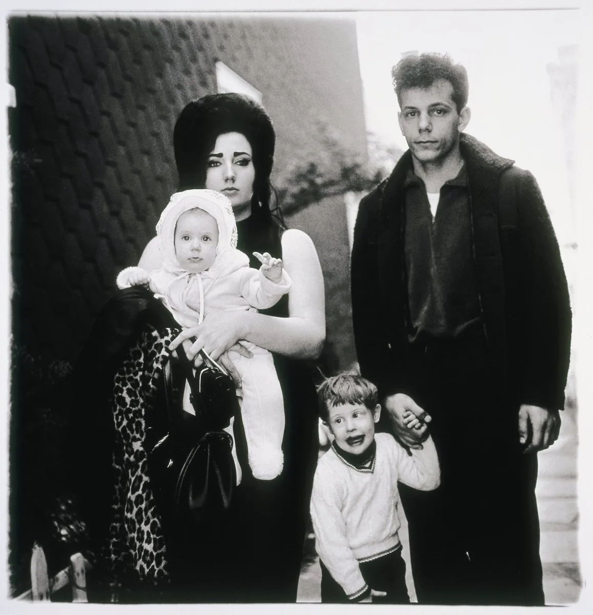 Diane Arbus, A Young Brooklyn Family Going for a Sunday Outing, N.Y.C. (1966)