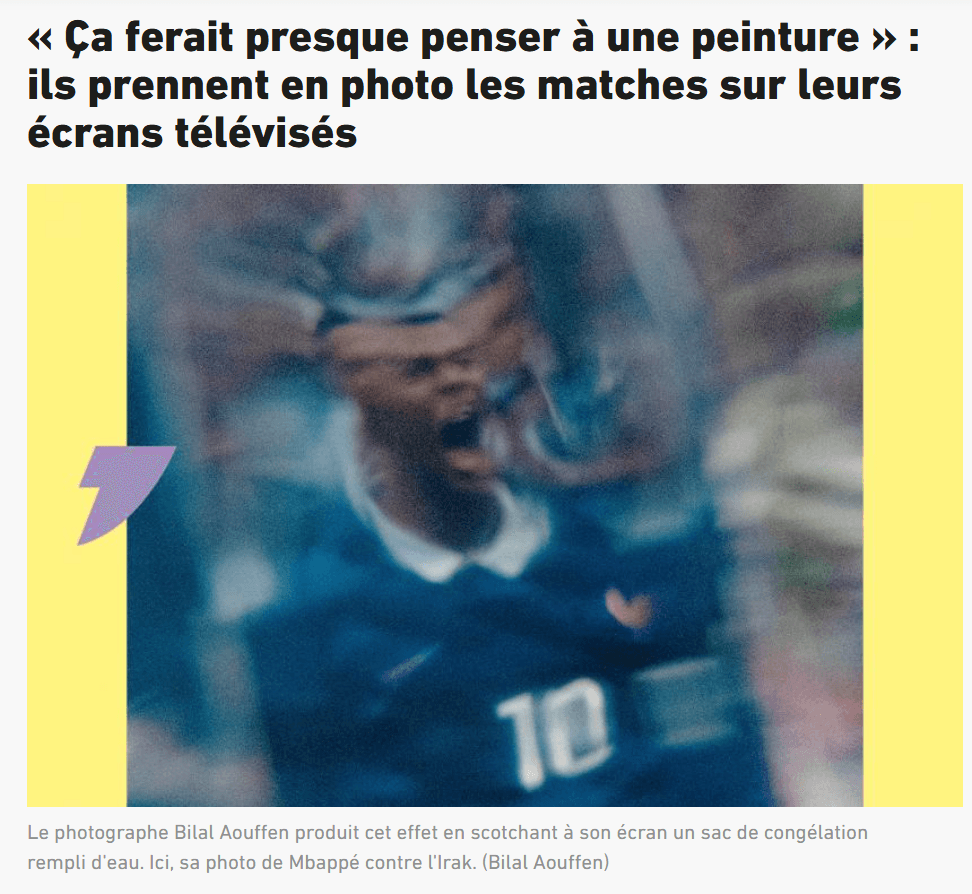 article equipe