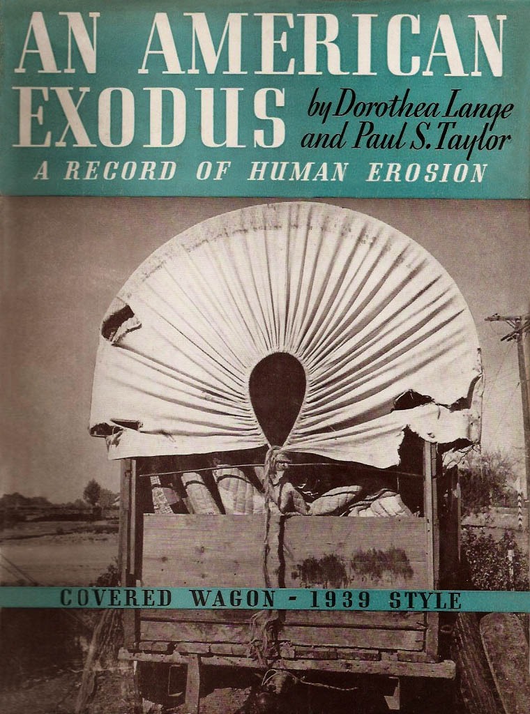 Couverture de An American Exodus de Dorothea Lange et Paul S. Taylor, édition de 1939
