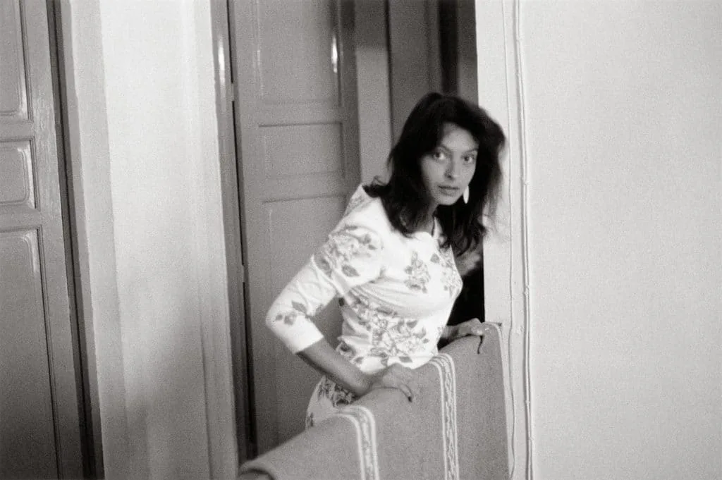 Françoise Nuñez photographiée par Bernard Plossu : image 56 du livre Françoise