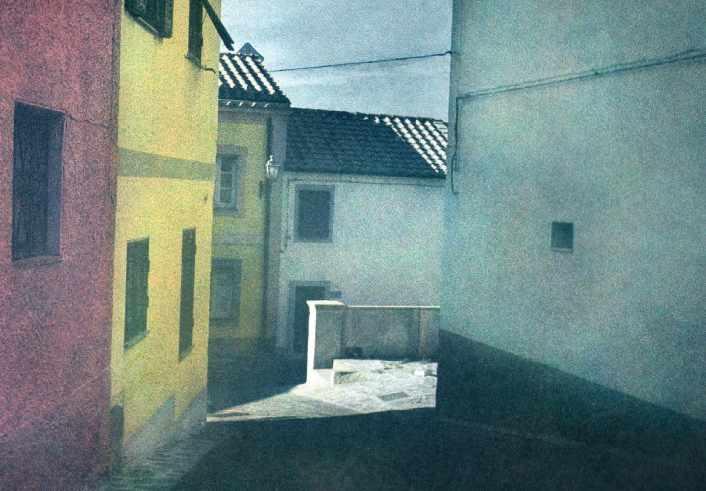 Tirages Fresson : double page du livre de Bernard Plossu