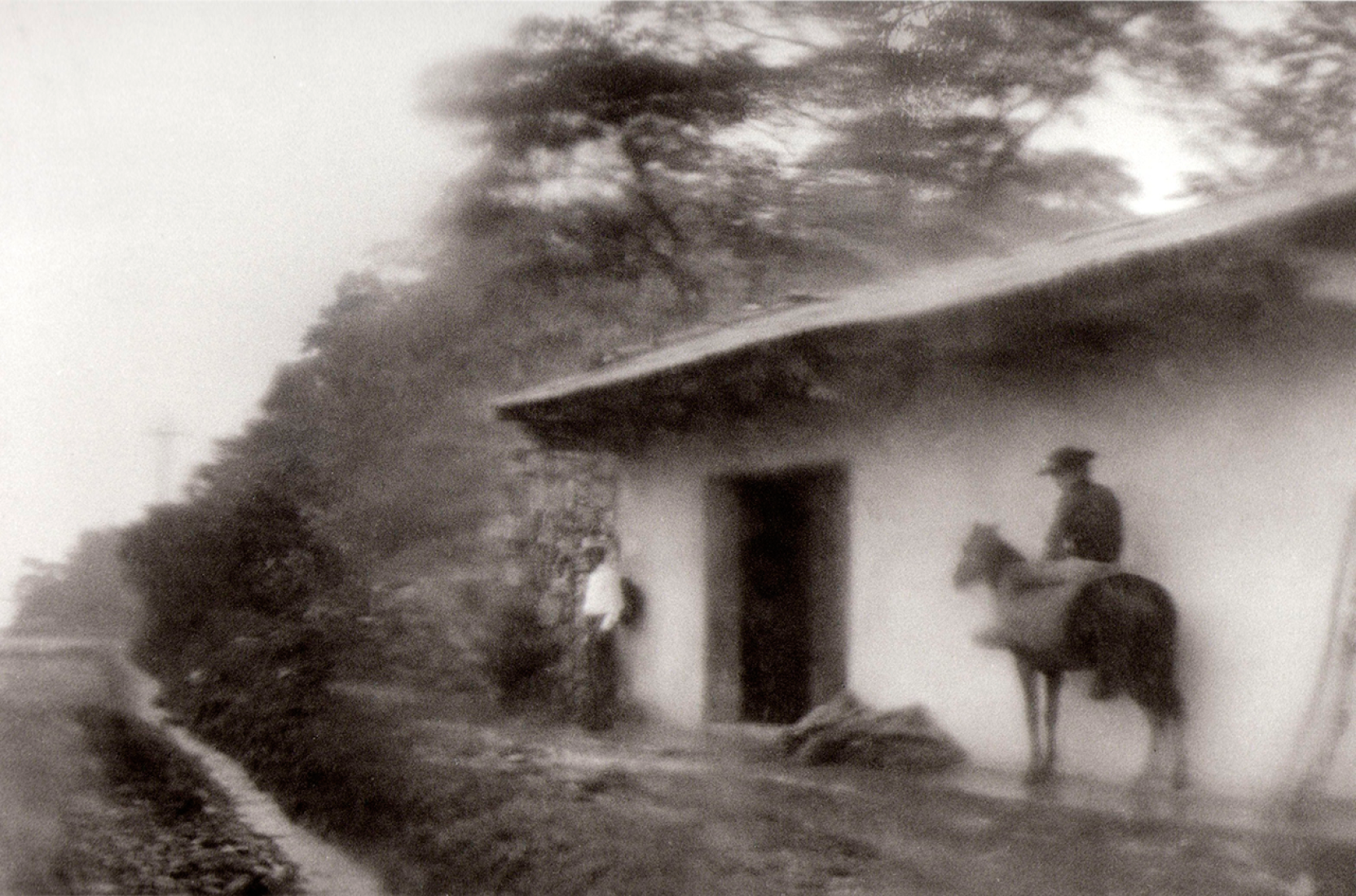 Mexique, 1981, Bernard Plossu : route et horizon