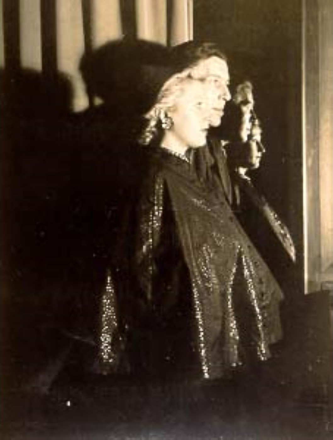 André et Jacqueline Breton photographiés avec un reflet par Claude Cahun