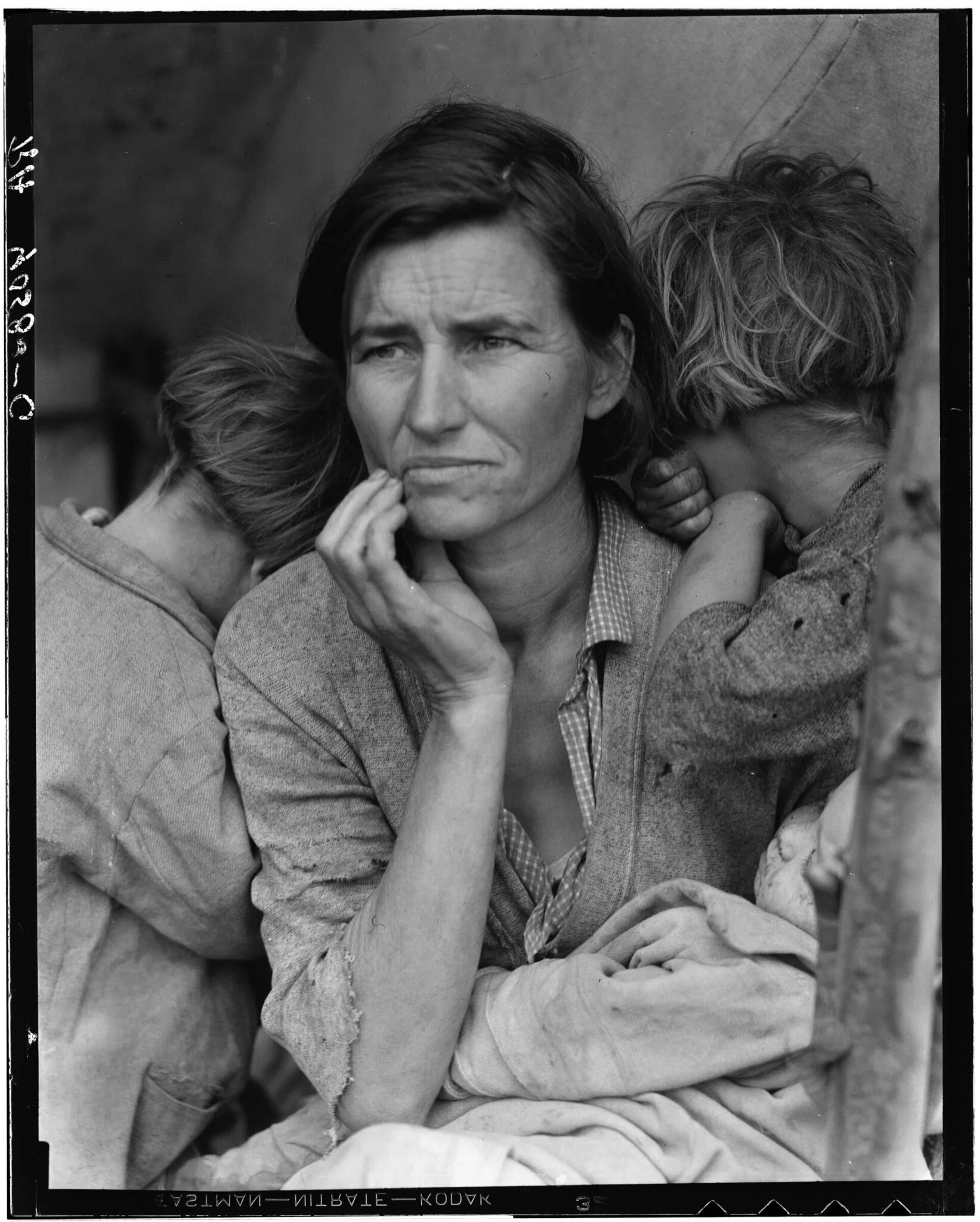 Migrant Mother, Florence Owens Thompson, Nipomo, Californie, 1936, par Dorothea Lange