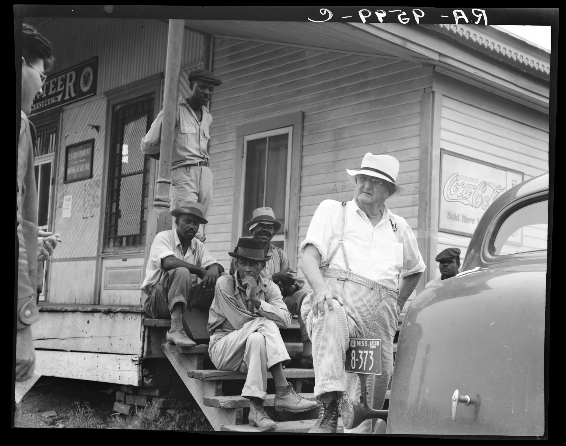 Propriétaire de plantation du delta du Mississippi près de Clarksdale, 1936, par Dorothea Lange