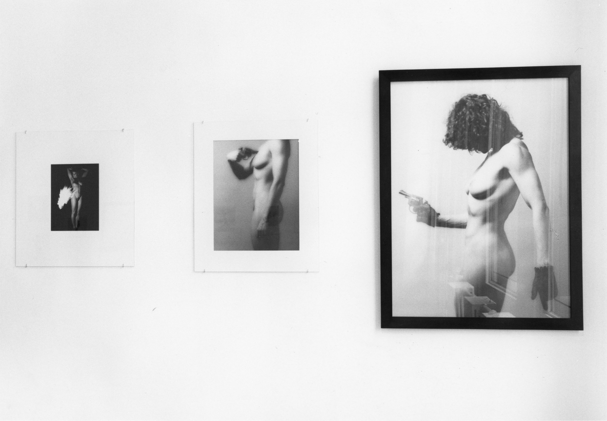 Vue d’accrochage de l’exposition consacrée à la série Lady