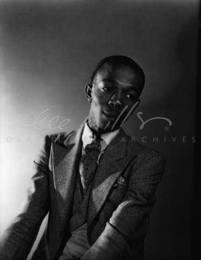 Abner Dorsey Compere photographié par Lee Miller pour Four Saints in Three Acts en 1933