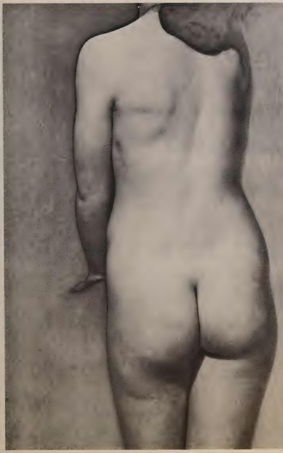Étude de dos féminin, photographie de Man Ray publiée en 1934