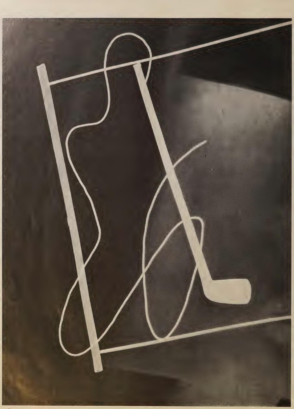 Rayographie de fils et lignes, photographie de Man Ray publiée en 1934