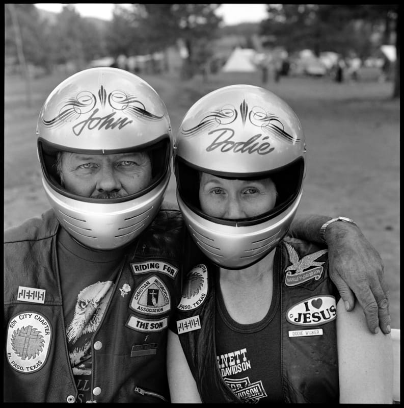 Mary Ellen Mark, Christian Bikers, Williams, Arizona, 1988
