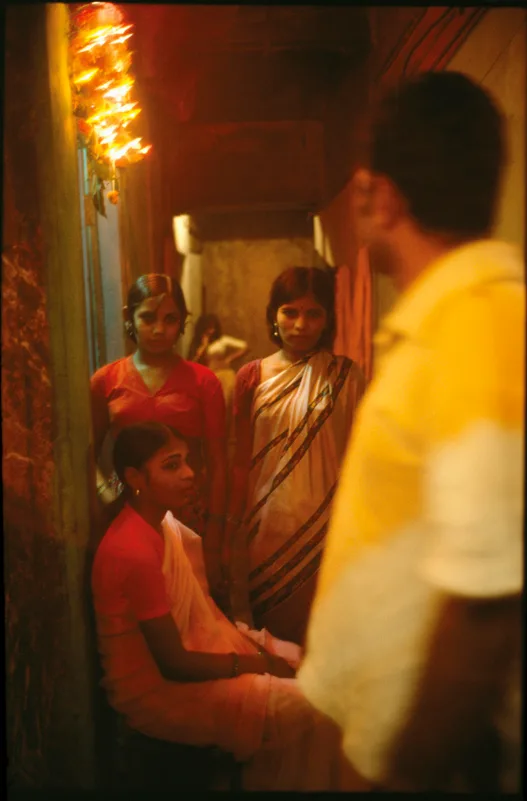 Mary Ellen Mark, A brothel hallway at night, Falkland Road, Bombay, India, 1978