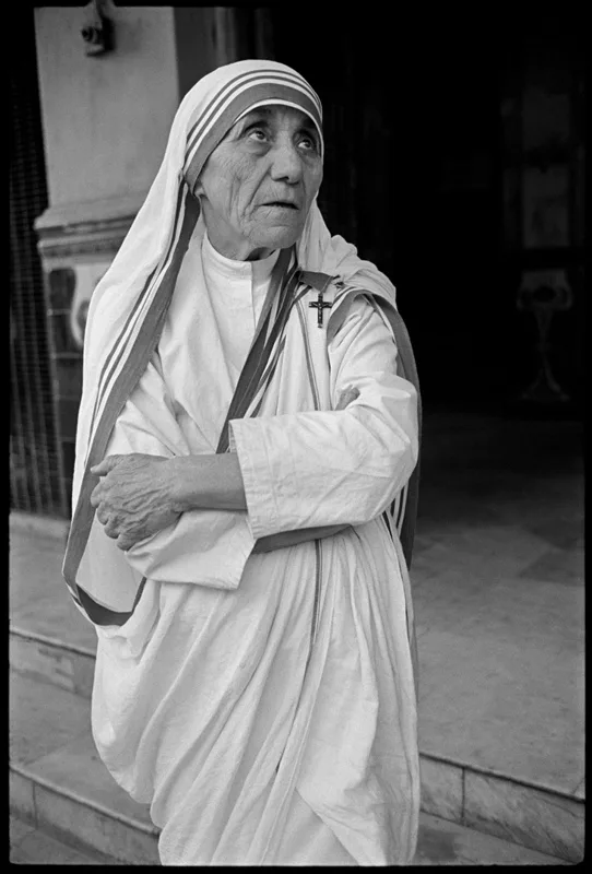 Mary Ellen Mark, Mother Teresa, Shishu Bhawan, Calcutta, 1980