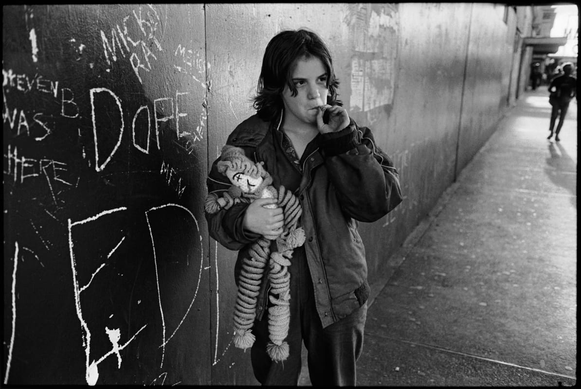 Mary Ellen Mark, Lillie on Pike Street, Seattle, Washington, 1983
