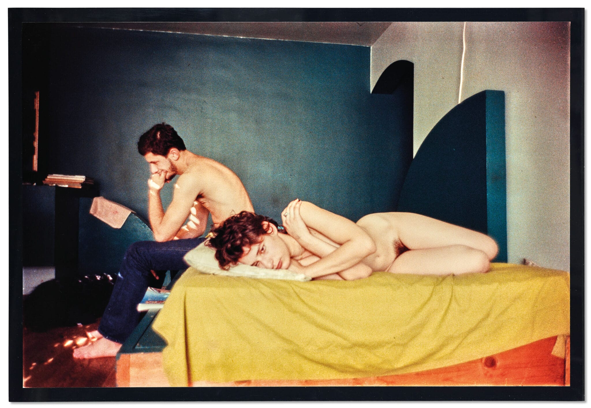 Nan Goldin, couple au lit, Chicago, 1977