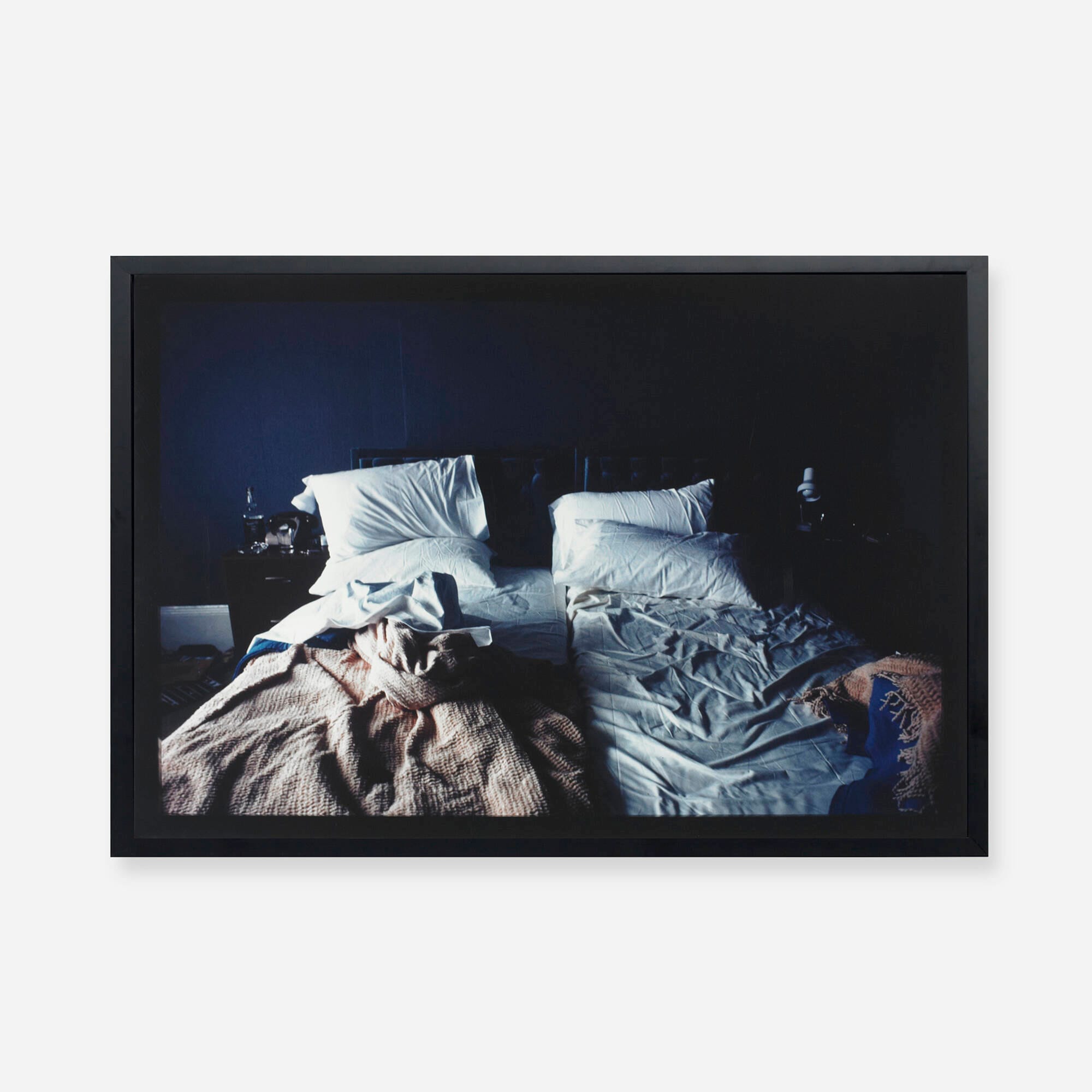 Nan Goldin, lits défaits, Lexington, Massachusetts, 1979
