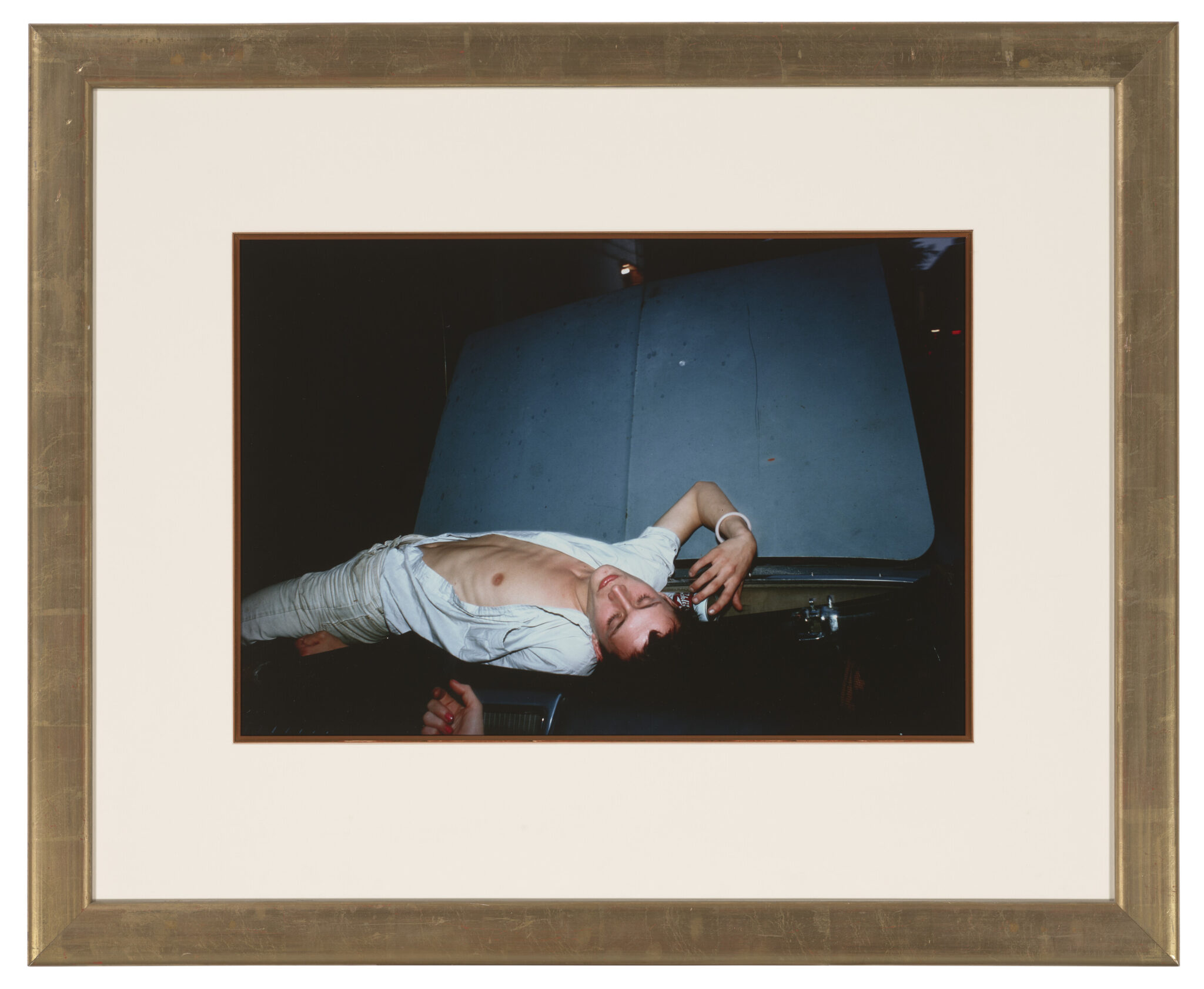 Nan Goldin, French Chris on the convertible, New York, 1979