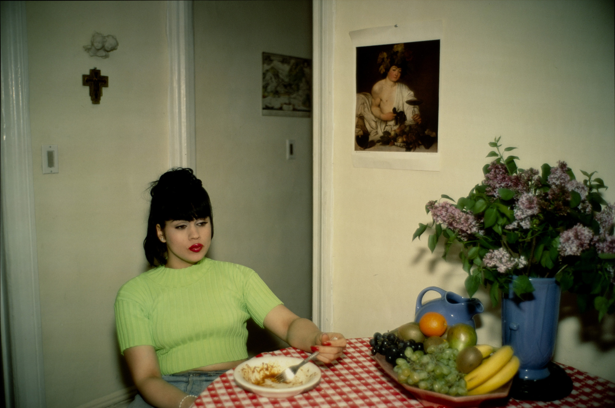 Nan Goldin, Gina au dîner de Bruce, New York, 1991