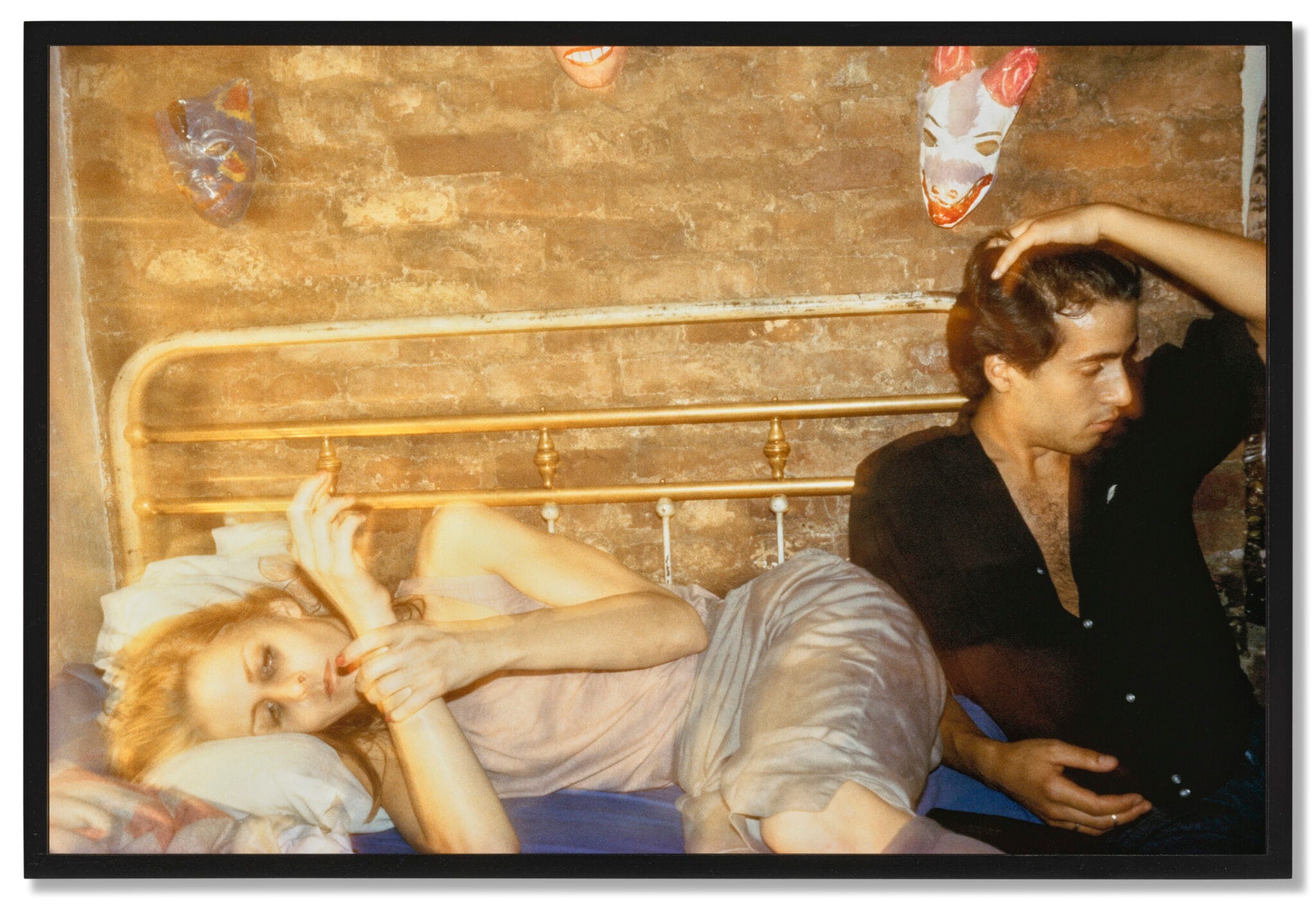 Nan Goldin, Robert et Greer sur le lit, New York, 1982