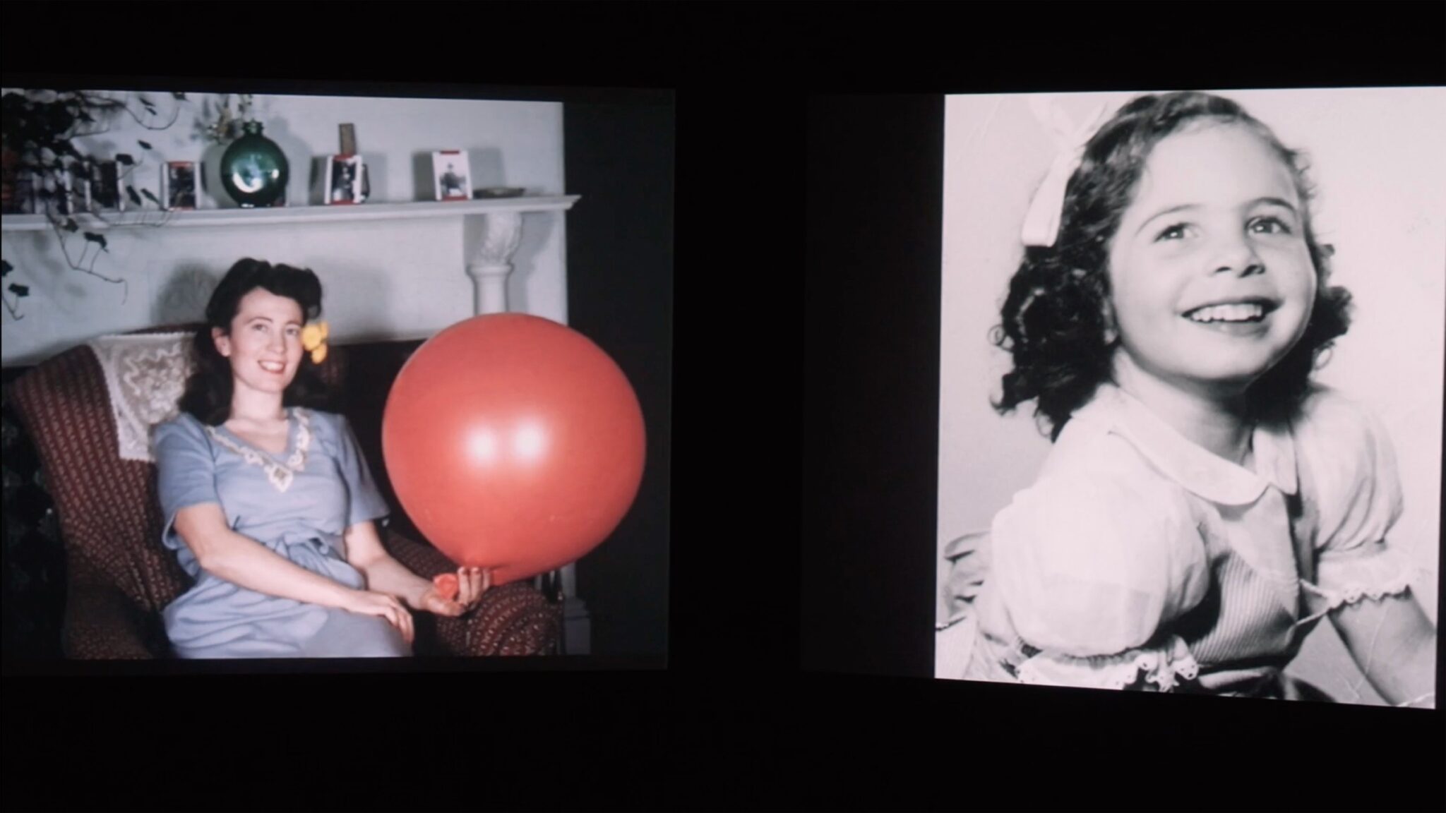 Vue de l'installation Sisters, Saints and Sibyls de Nan Goldin